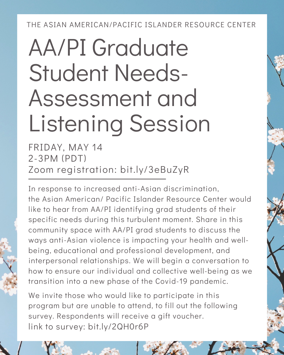 AAPI Event Flyer